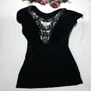 C graffiti Ladies top